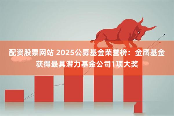 配资股票网站 2025公募基金荣誉榜：金鹰基金获得最具潜力基金公司1项大奖